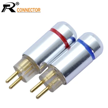 2 шт./1 пара 2pin разъем Для наушников MMCX обновление кабеля контактный штекер DIY аудио Разъем для пайки разъемов