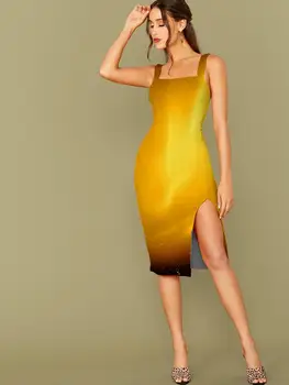 3D платье Платья Galaxy Женские платья с космическим разрезом сбоку Абстрактное Облегающее платье Женская вечеринка Новая мода в стиле Бохо