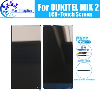 5,99-дюймовый ЖК-дисплей OUKITEL MIX 2 + Сенсорный Экран 100% Оригинальный Протестированный ЖК-Дигитайзер Замена Стеклянной Панели Для OUKITEL MIX 2