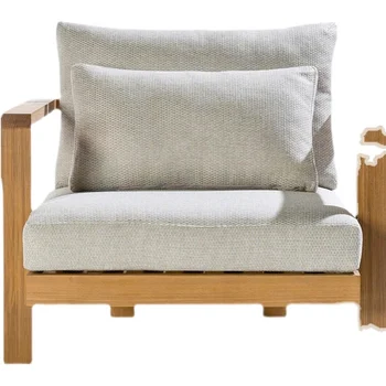 Nordic outdoor sofa B & B для отдыха на открытом воздухе, водонепроницаемая мебель с солнцезащитным кремом