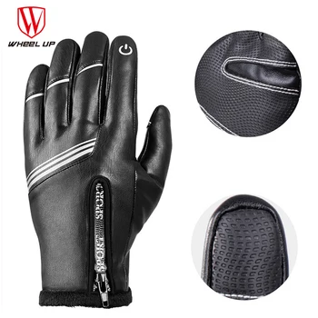 Велосипедные перчатки WHEEL UP с полным покрытием для пальцев, спортивные противоударные MTB, шоссейный велосипед, Мотоциклетная перчатка с сенсорным экраном, Мужское велосипедное снаряжение