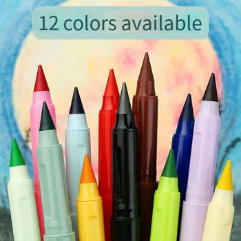 Вечный карандаш Цветной Вечной ручкой для рисования Арт-эскизов, детских подарков, школьных принадлежностей, технологии неограниченного количества карандашей для письма