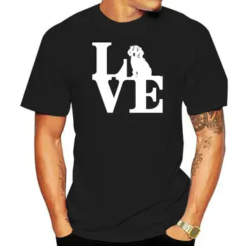 Горячая распродажа моды 2022 года, футболка из 100% хлопка Love Cockapoo, футболка park cockerpoo spoodle