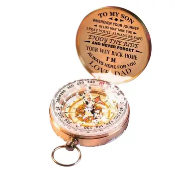 Наружный компас Деликатный мини-компас хорошей прочности Компактный компас