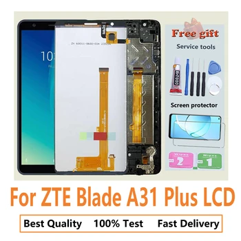 Оригинал для ZTE Blade A31 plus ЖК-дисплей в сборе с заменой рамки, сенсорная панель, экран, дигитайзер, Сборка, Запчасти для ремонта