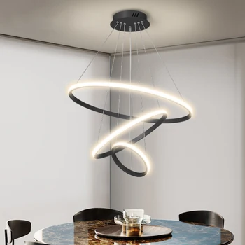 Современное светодиодное подвесное освещение для столовых ламп Роскошный дизайн И подвесные светильники для потолочной люстры Lustre в гостиной