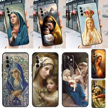 Чехол Virgin De Guadalupe Virgen Mary Для Samsung Galaxy A54 A34 A24 A14 A53 A33 A23 A13 A52 A32 A22 A12 A51 A71 A52S Чехол