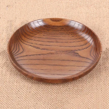 4 Шт. Деревянная миска и ложка ручной работы и 1 шт. посуда Бытовая Гладкая деревянная форма для хлеба
