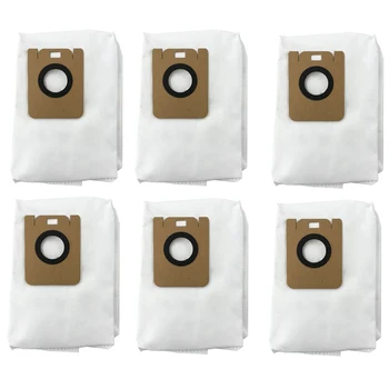 6 шт. Пылесборники для Xiaomi Dreame Bot D10 Plus RLS3D Пылесос Для Мусора Замена Мешка Для Сбора Пыли Запасные Части