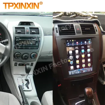 9,7-дюймовый Android-радиоприемник с 10-дюймовым экраном Tesl для Toyota Corolla 2007 GPS-навигационный радиоприемник, плеер, видео IPS головное устройство