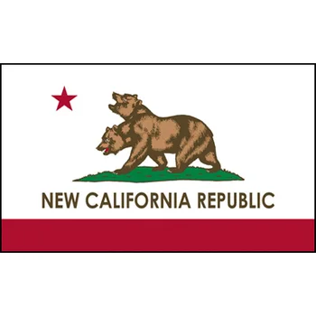 90x150 СМ Новый флаг Республики Калифорния Для украшения
