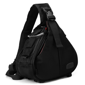 Caden DSLR Камера Сумка-Слинг Цифровая фотосумка через плечо водонепроницаемый рюкзак с мягкой вставкой сумка-чехол с Дождевиком для Canon Sony