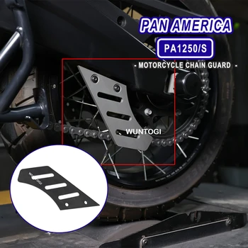 Аксессуары для Мотоциклов Harley Pan America 1250 Защита Колесной Цепи Защитная Скользящая Крышка PA1250S Алюминий с ЧПУ