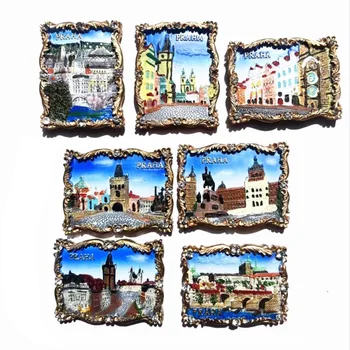 Европа Чехия Вкусовая Достопримечательность Магнит Туристические Сувениры Магнитные Наклейки На Холодильник Предметы Декора Подарки Для Путешествий