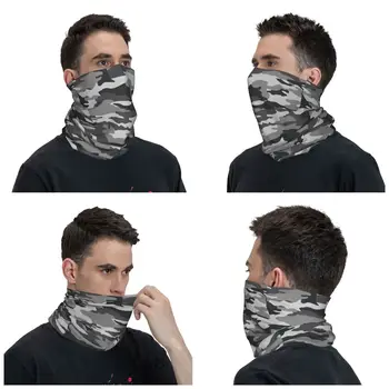 Камуфляж бандана шеи обложке Балаклавы маска для лица шарф теплая повязка на голову для верховой езды для мужчин, женщин, зимний наряд