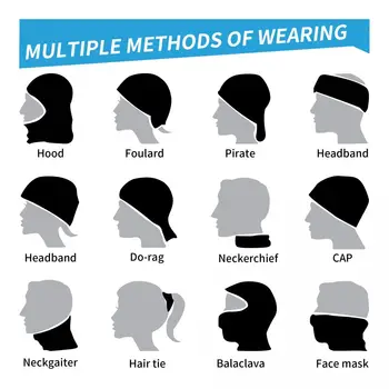 Камуфляж бандана шеи обложке Балаклавы маска для лица шарф теплая повязка на голову для верховой езды для мужчин, женщин, зимний наряд