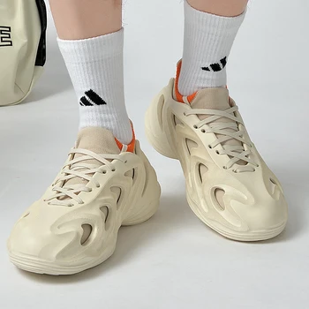 Кроссовки Для мужчин Спортивная обувь на шнуровке Спортивная Повседневная Высококачественная Обувь с дышащей сеткой Мягкие Кроссовки для ходьбы и бега Мужские