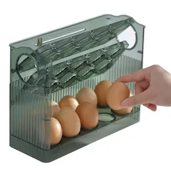 Лоток для яиц В холодильнике С Защитой От Сдавливания Бытовой Трехслойный Лоток Для Яиц С Защитой От Сдавливания И Столкновений Многофункциональная Креативная Коробка Для яиц