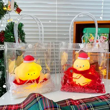 Милый ночник в виде снеговика собаки Креативные Рождественские лампы Мягкий теплый свет Рождественское украшение для праздничного подарка домашнего декора сувениров для вечеринок