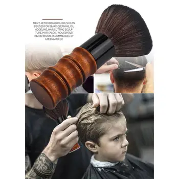 Профессиональная парикмахерская щетка для волос из натурального волокна для волос Инструмент для укладки волос