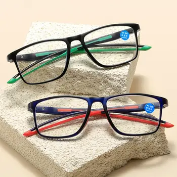 Сверхлегкие Очки для чтения, блокирующие синий свет, TR90, Спортивные очки для пресбиопии, Мужские, женские, Оптические Очки для дальнозоркости.