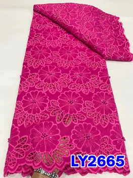 Французский Новейший Многоцветный Гипюровый шнур, кружевная ткань, Высококачественное Модное африканское платье, Кружева, Нигерийская свадьба PL2665-2